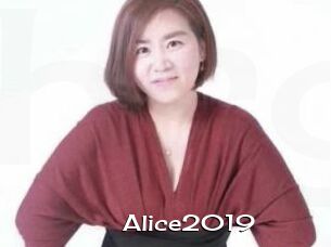 Alice2019