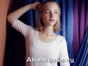 Alexacranberry
