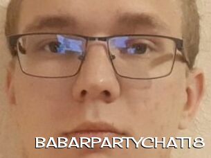 BABARPARTYCHAT18