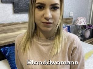 Blonddwomann