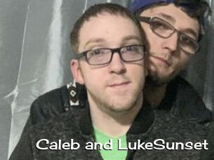 Caleb_and_LukeSunset