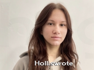 Holliswrote