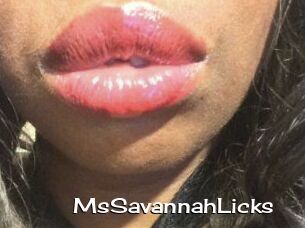 MsSavannahLicks