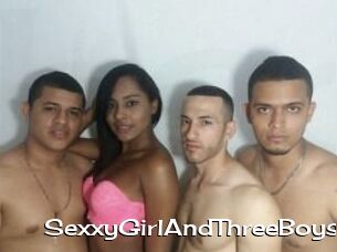 SexxyGirlAndThreeBoys